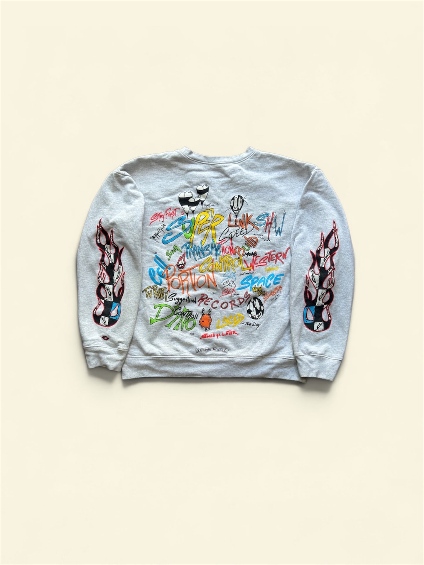 Chrome Hearts × Matty Boy Graffiti Crewneck