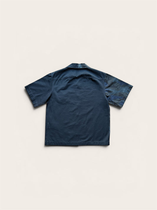 Prada Double Match Camouflage Bowling Shirt